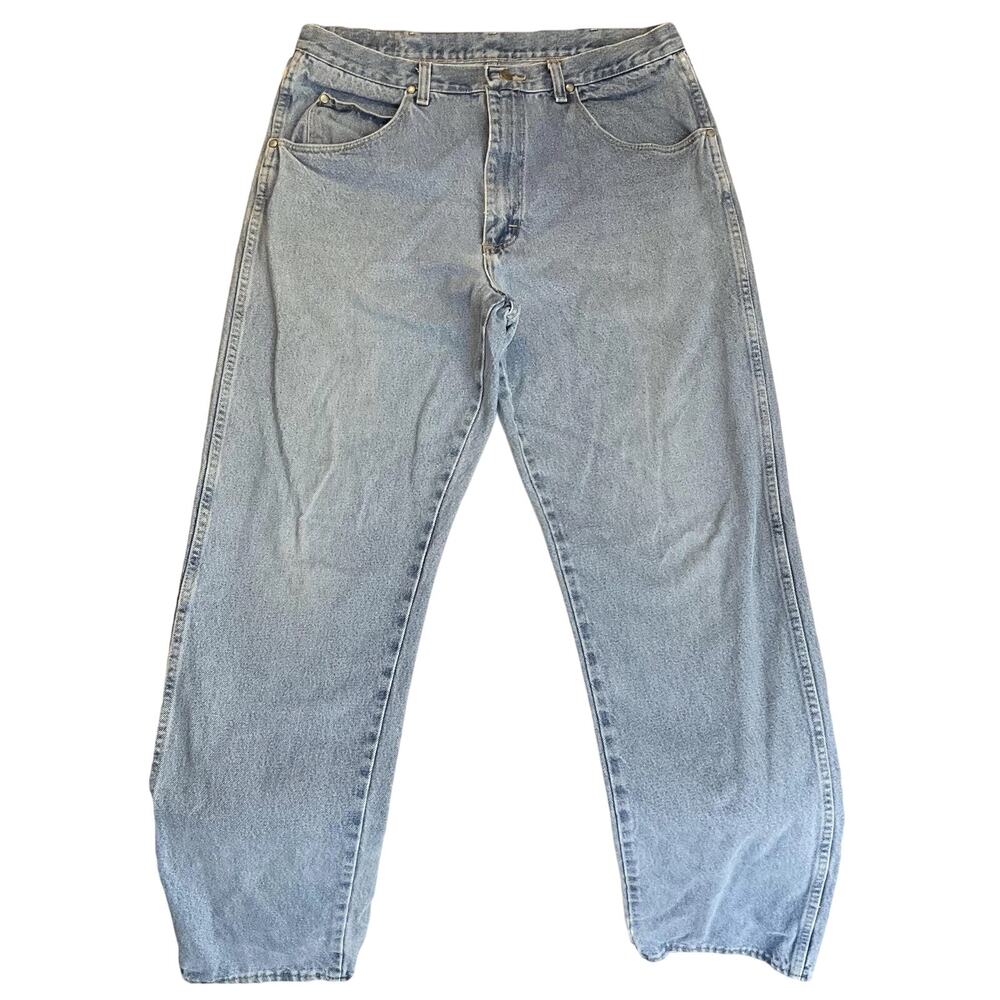 Pro Gear Men Jeans 36X34 Light Blue Denim PG105SW 34" Inseam Mid Rise